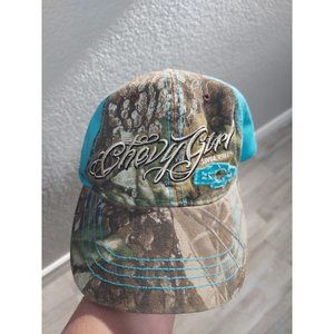 Chevy Girl camo hat one size fits all